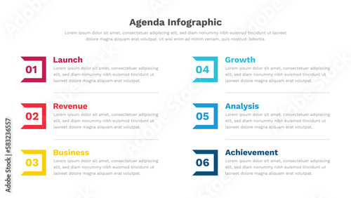 Agenda Infographic Template