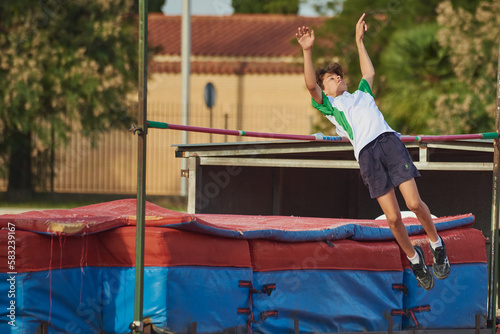 Fotografia the height jump approach