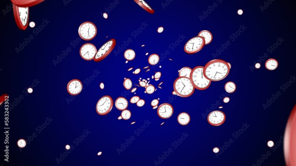 Falling Clocks Animation, Technology Background, Loop
Falling Clocks Animation, Technology Background, Loop