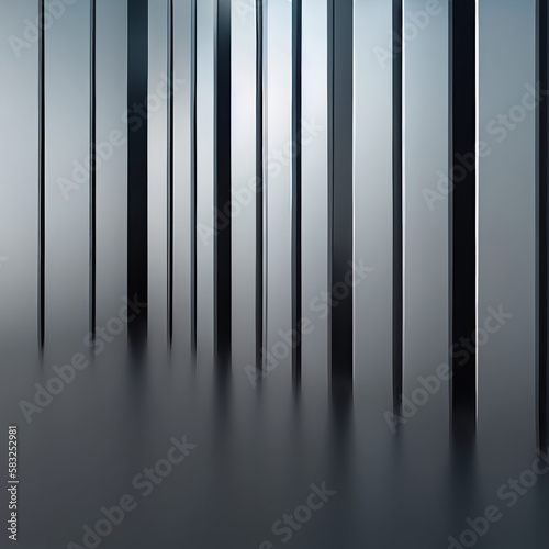 Abstract futuristic technology steel background. Trendy metallic surface design. Generative AI