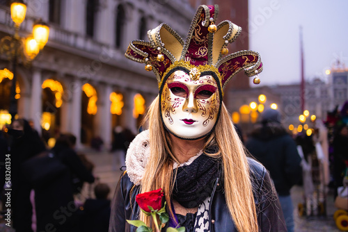 Carnival in Venice Italy © Baber