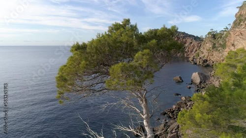 Vistas del mar y Sa Foradada (Sa Foradada - Mallorca) photo