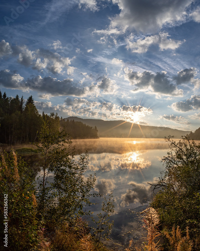Sonnenaufgang Schluchsee