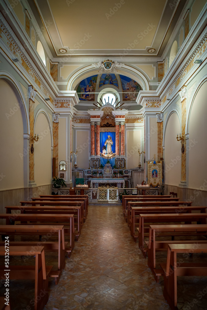 Church of Our Lady of Constantinople in Agropoli, Italy.