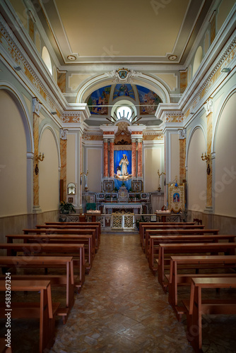 Church of Our Lady of Constantinople in Agropoli  Italy.