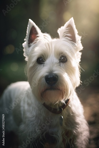 West Highland White Terrier Portrait  © Enea