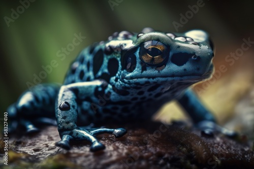Poison Dart Frog. Gen AI