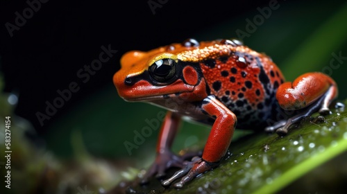 Poison Dart Frog. Gen AI © Sparrowski