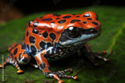 Poison Dart Frog. Gen AI