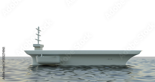 ship in the sea