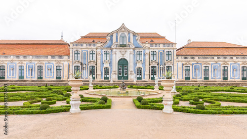 Queluz Palace Backyard Exterior Garden Entrance