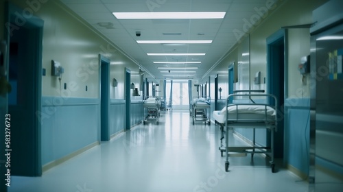 corridor in hospital