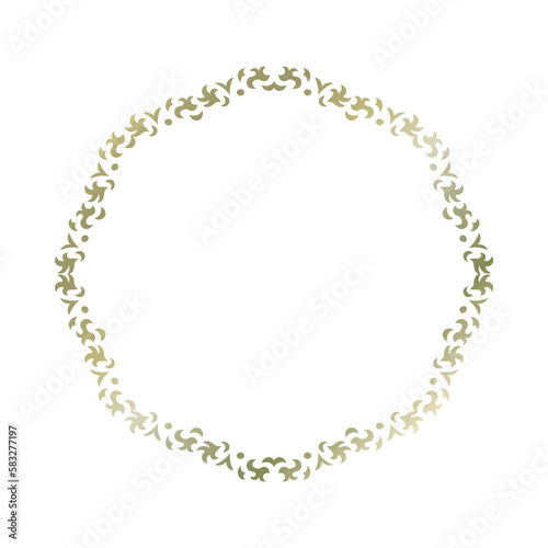 Wallpaper Mural 素材_フレーム_ゴールドの豪華な雰囲気の飾り枠。シンプルで高級感のある囲みのデザイン。文字無し Torontodigital.ca