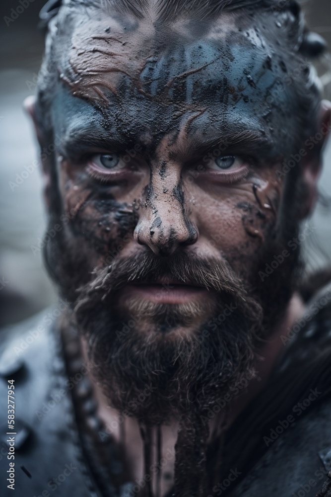 Powerful Viking King Rises from the Depths of Black Mud Powerful Viking King Rises from the Depths of Black Mud