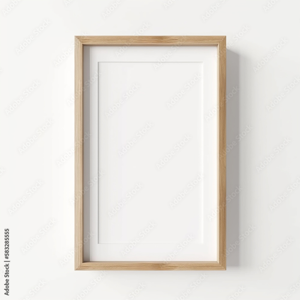 large art frame - picture frame on wall - wood-white frame - contemporary style large art frame - picture frame on wall - wood-white frame - contemporary style