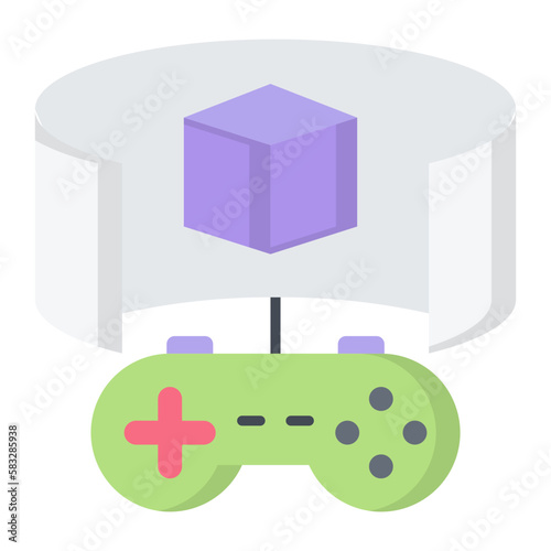 Meta Panorama Flat Icon