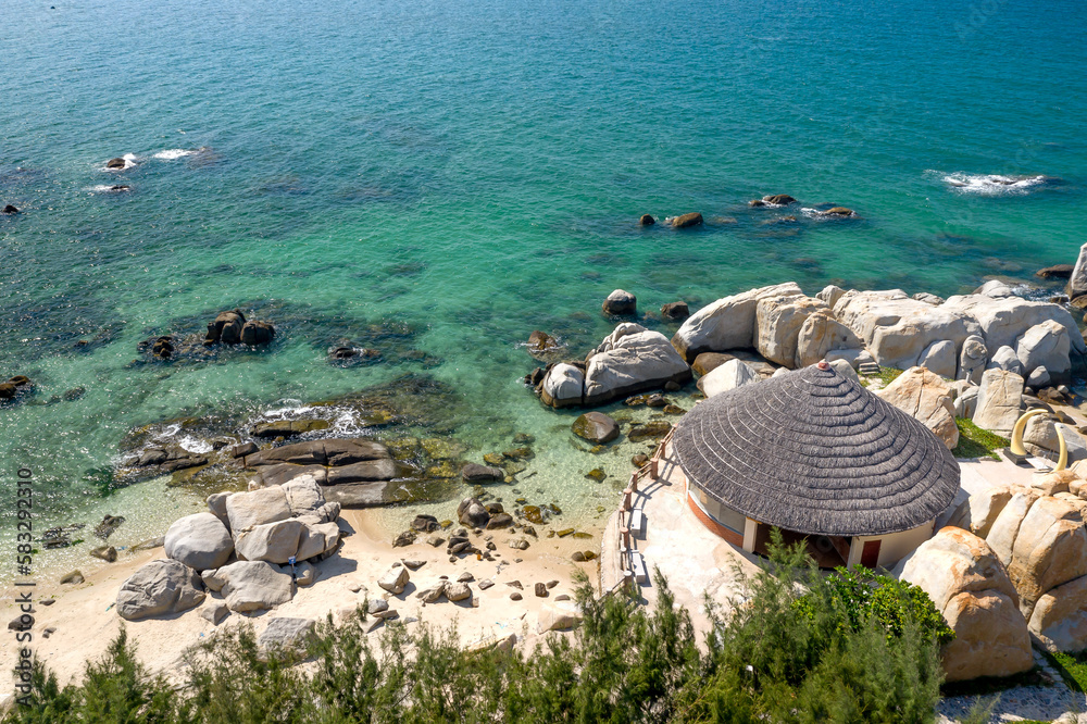 Panorama of Hon Co- Ca Na Resort from above in Hon Co - Ca Na Resort in ...