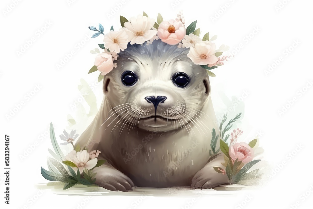 Naklejka premium Baby Seals.