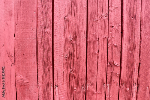 Obraz na płótnie red wooden wall w salonie