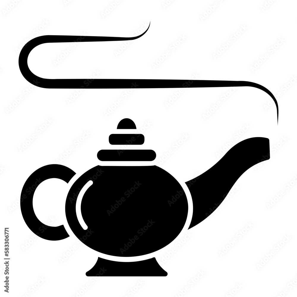 Obraz premium lamp icon