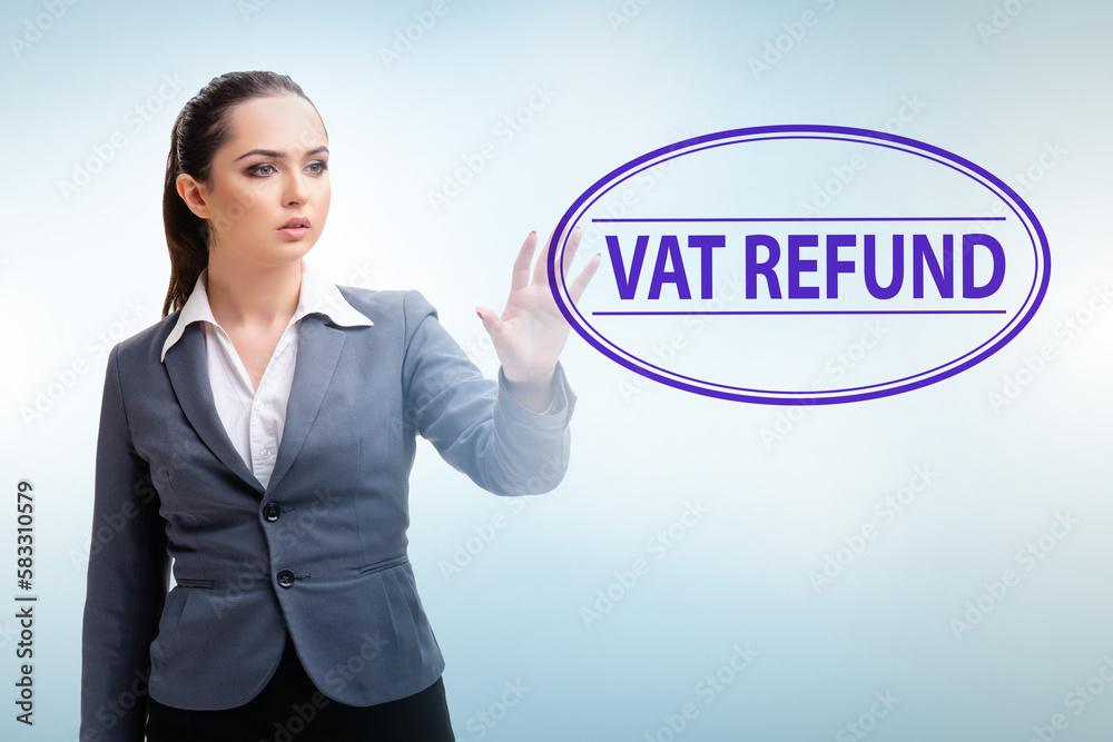 Value added tax VAT return concept Value added tax VAT return concept