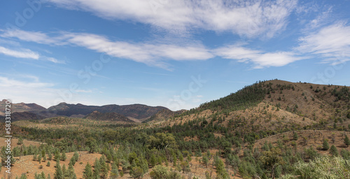 landscape in the mountains