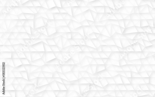Vector seamless stone pattern. Broken glass. Abstract mosaic pattern. Gray and white background. For design and decorate path, wall, backdrop. Masonry endless texture. crack
