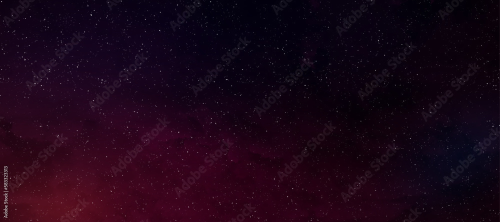 Star universe background illustration. Milky way galaxy, Vector Illustration.