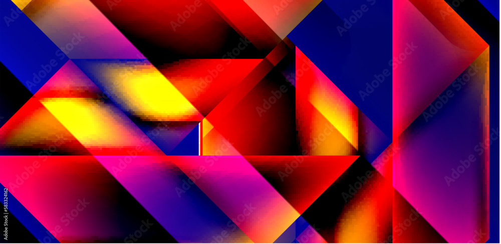 Dynamic triangle design with fluid gradient colors abstract background Dynamic triangle design with fluid gradient colors abstract background