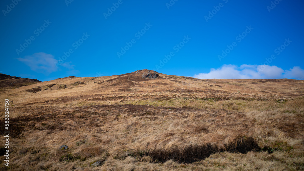 mountain landscape. Mountain landscape with snow on top.beautiful nature scenery