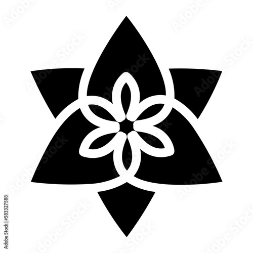 hoya glyph icon