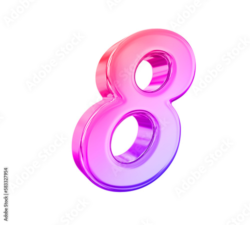 8 Gradient Number