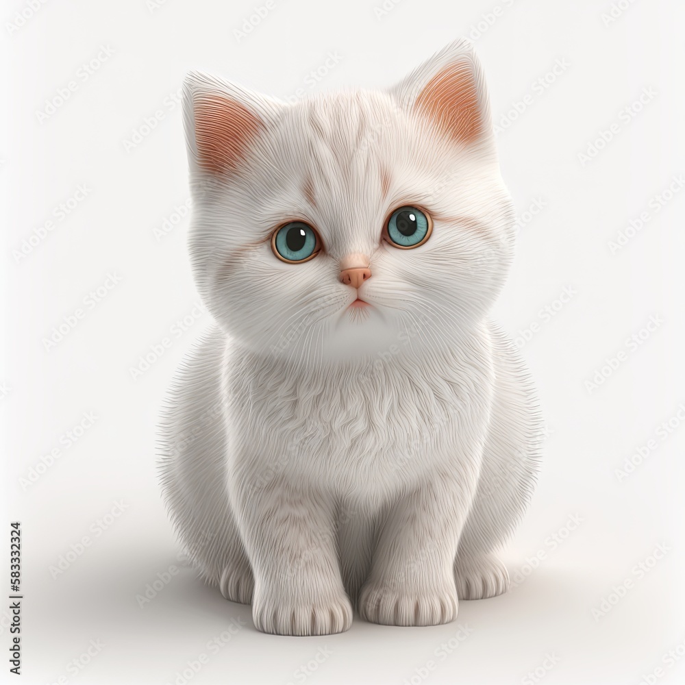 Adorable 3D Cat: A Purrfectly Charming Creation
Adorable 3D Cat: A Purrfectly Charming Creation
