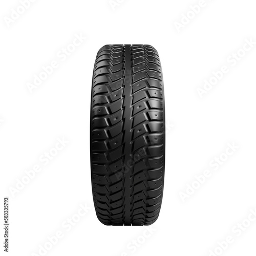 tire or tyre car wheel rubber isolated on white background. tire or tyre car wheel rubber isolated. tire or tyre car wheel rubber isolated 3d render illustration 