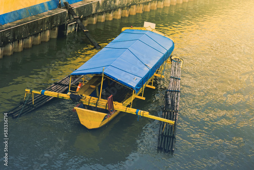 boat on pasig river photo