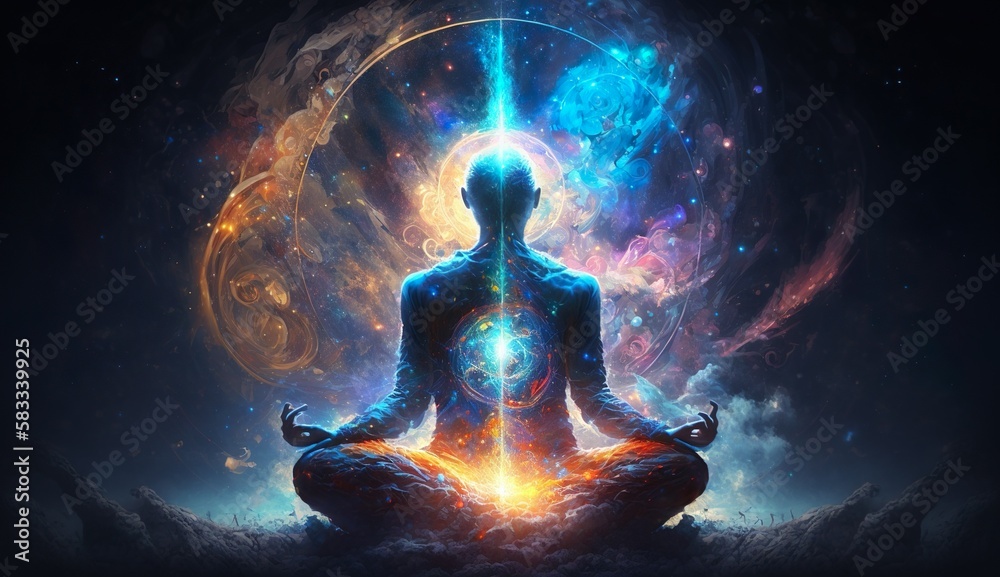 Amazon.com: Chakras Yoga Meditation Focus Energy Spiritual Healing Crystals  Colorful Mandala Cool Psychedelic Trippy Hippie Decor UV Light Reactive  Black Light Eco Blacklight Poster For Room