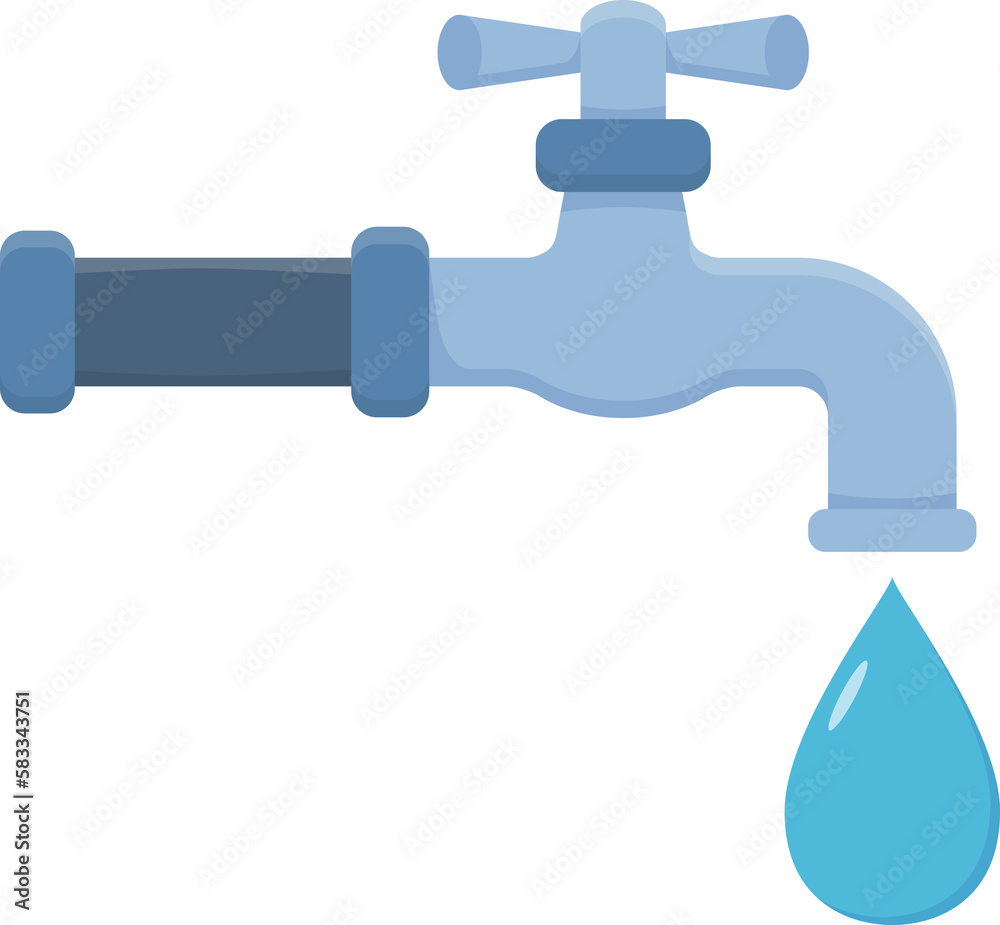 Tap with water drop Tap with water drop