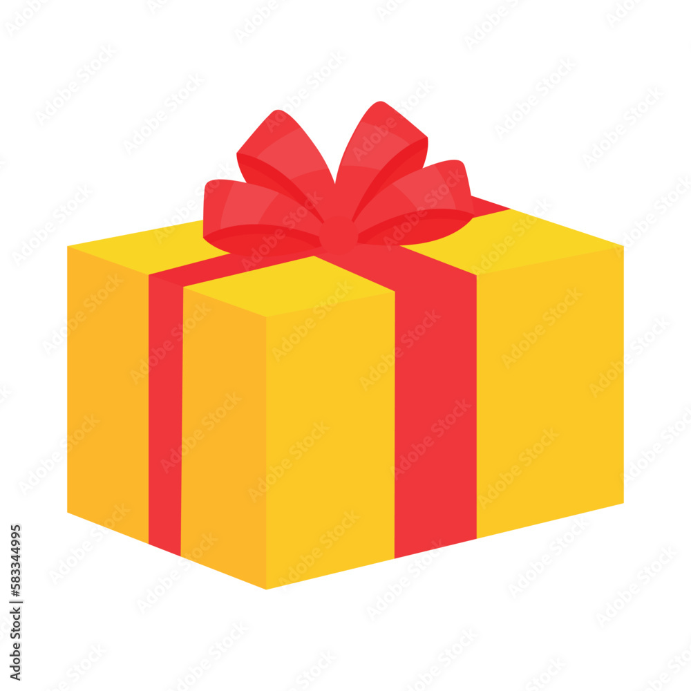 Vector bright cartoon image of gifts. The concept of parties, festivals and fun. A colorful element for your design. Vector bright cartoon image of gifts. The concept of parties, festivals and fun. A colorful element for your design.