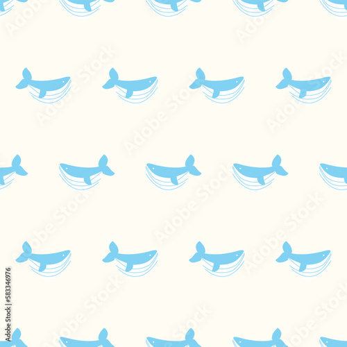 Seamless Surface Pattern Design  whale Art for Home Textiles Dress Sweater Scarf Bedding Mats and Packaging
