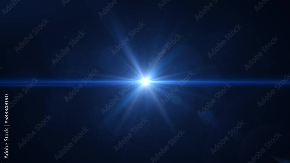 Optical lens flare effect on black backgound Optical lens flare effect on black backgound