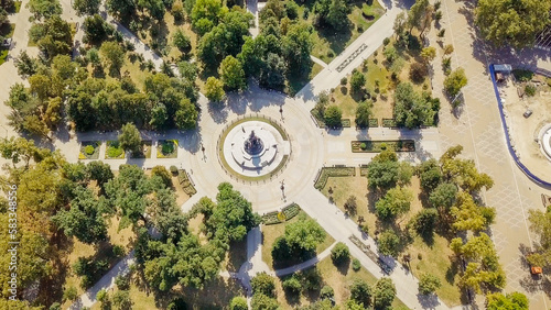 Russia  Krasnodar - August 30  2017  Monument to Catherine II - a monument in honor of Empress Catherine II in Krasnodar. It is located in Ekaterinensky Square. City of Krasnodar  Russia