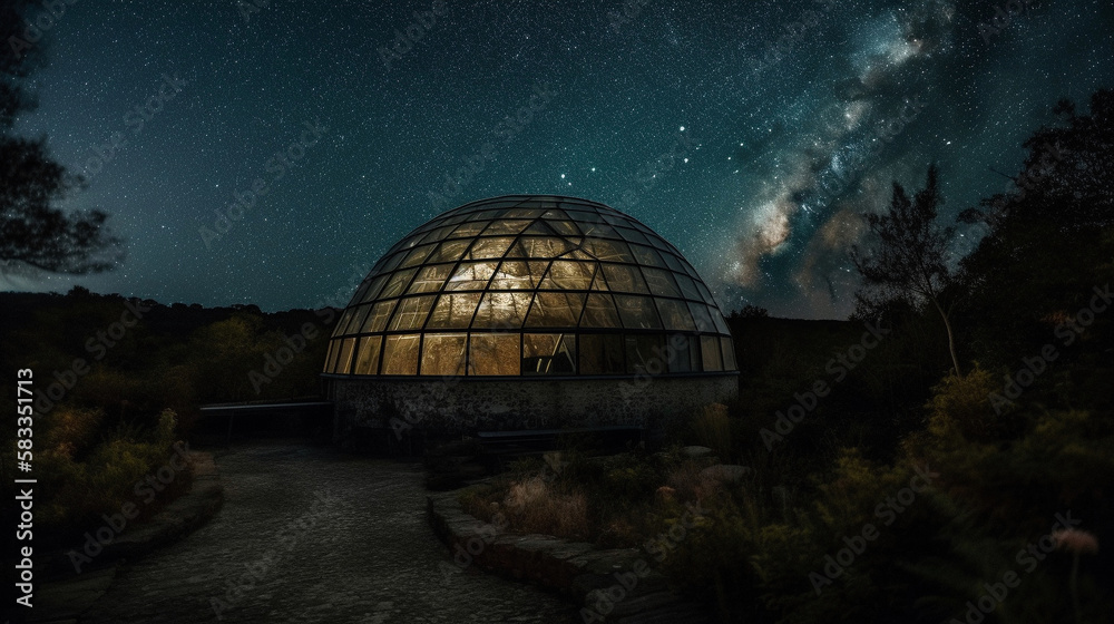 Obraz premium プラネタリウム,Generative AI