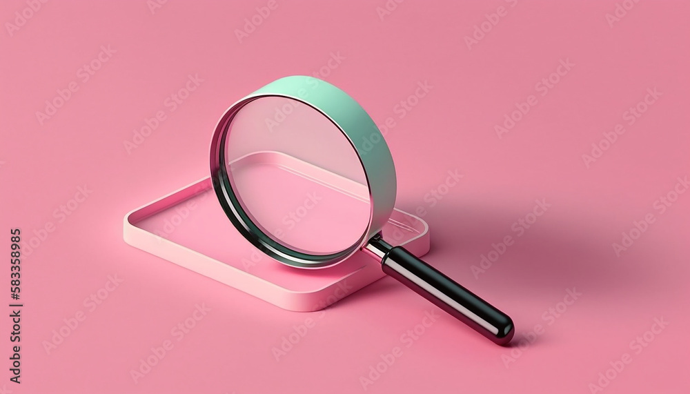 a blank search bar on pink background. web search concept. 3d rendering3 a blank search bar on pink background. web search concept. 3d rendering3
