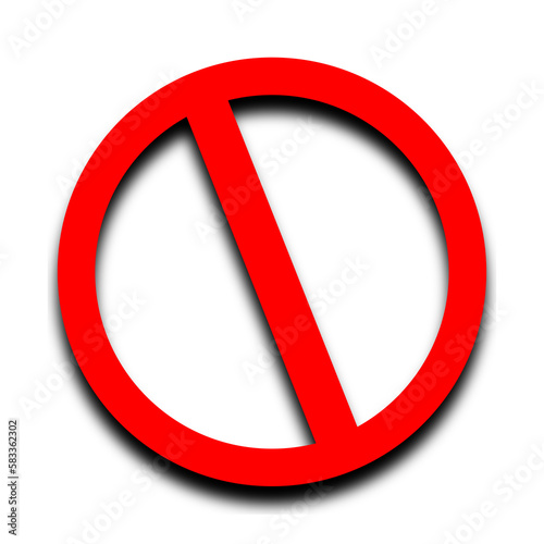 no sign