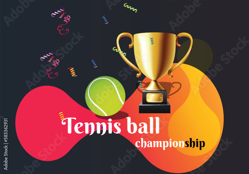 tennis ball  balls . Realistic tennis ball  ball Vector, Template, win,competition,banner Design , sport events,advertising, championship of tennis Ball, 3D illustration,tournament, poster, flayer,vec