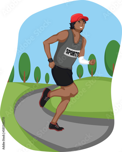 Sport isometric with sportsmen of ball, olympic games, competition, athletics isolated vector illustration