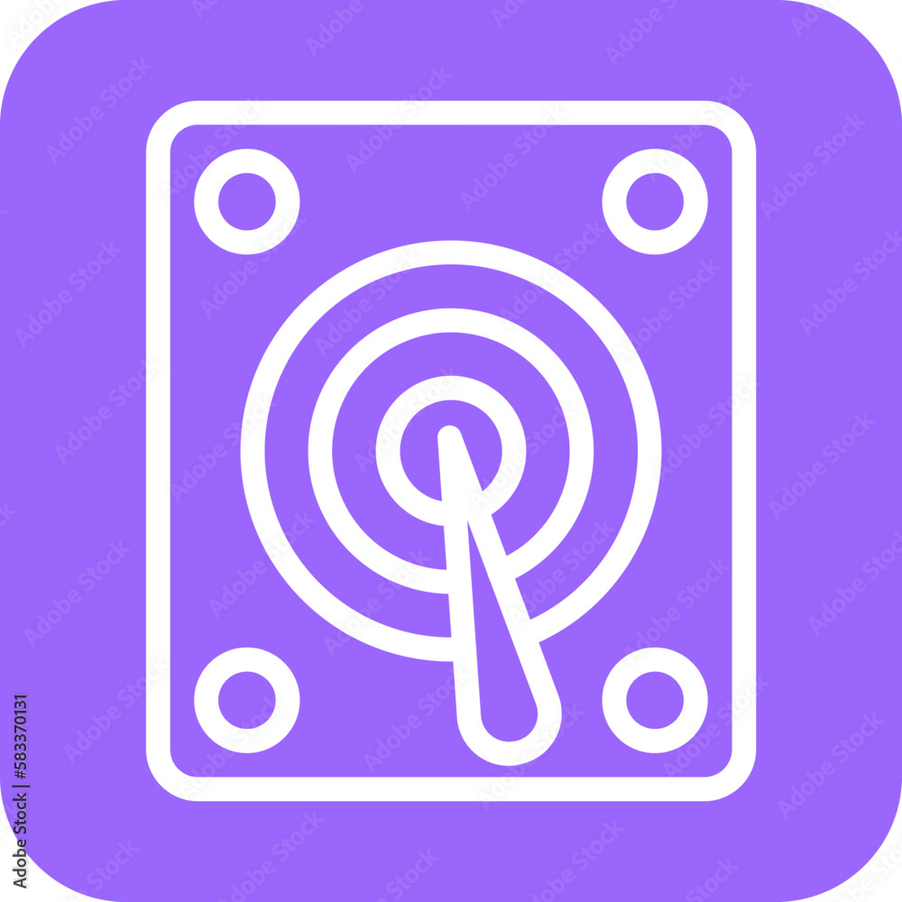 Vector Design Hard Disk Icon Style Vector Design Hard Disk Icon Style
