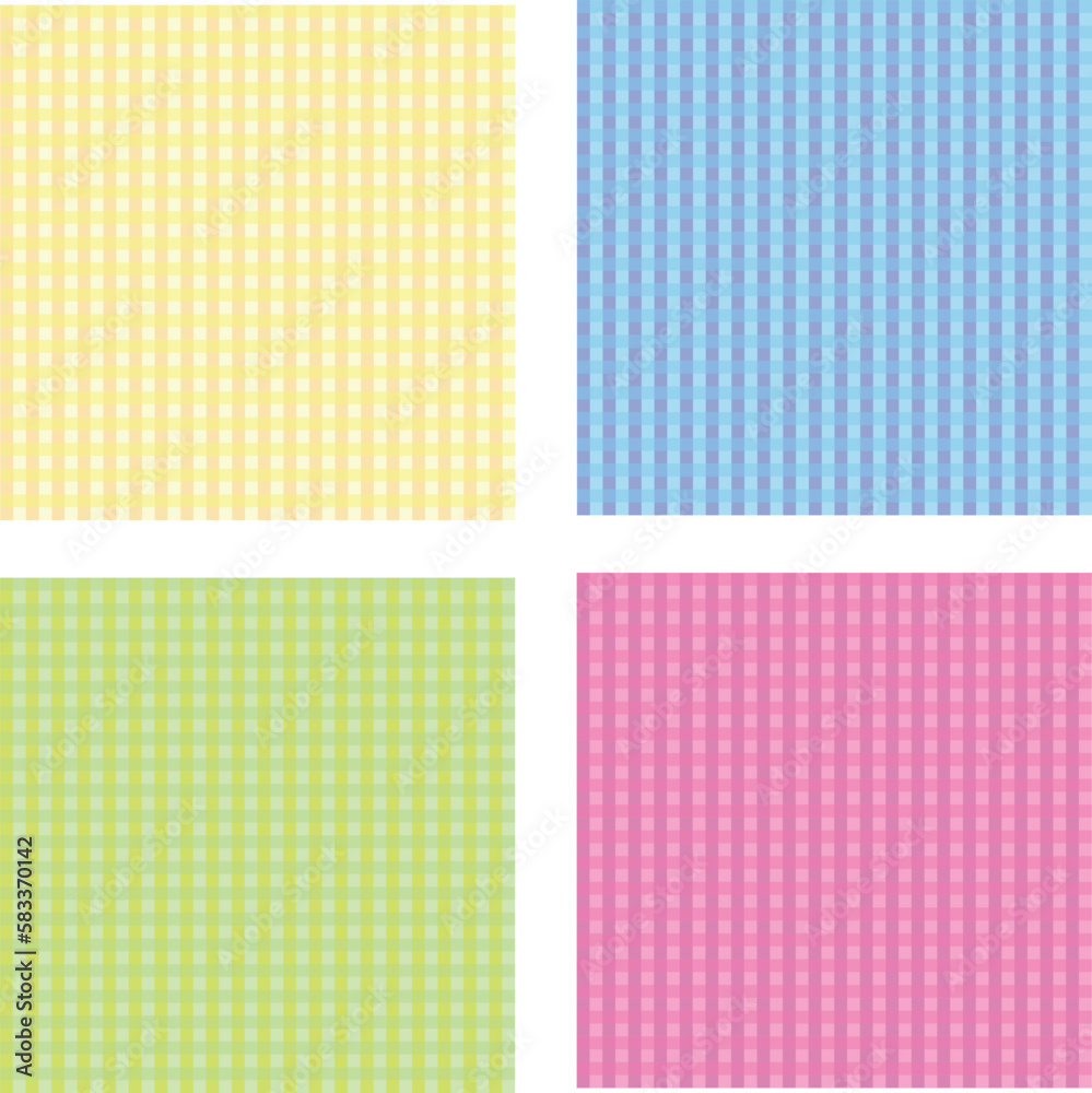 seamless checked pattern vector