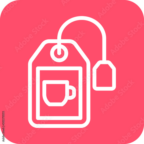 Vector Design Tea Bag Icon Style