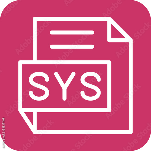 Vector Design SYS Icon Style